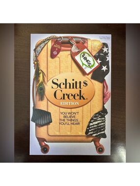 New Things..Schitt's Creek Edition Board Game. Sealed ages 14+